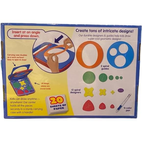 Lakeshore Spiral Art Design Center Toy for Children, Educational Toy for Kids - Picture 3 of 3